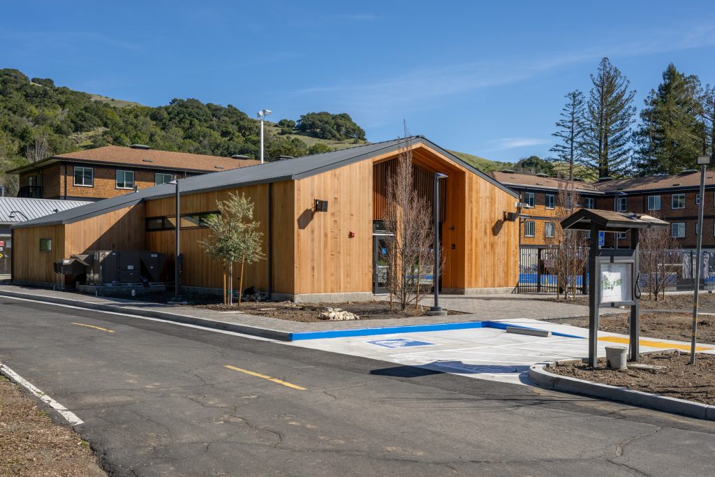 back side of building