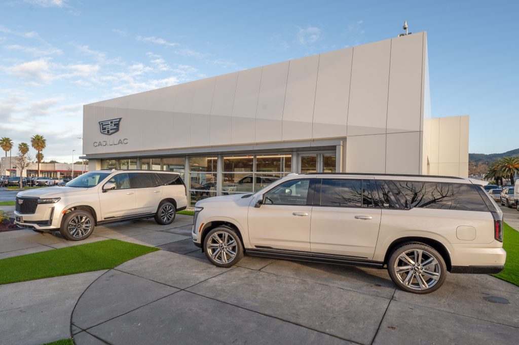 Side of Cadillac Marin